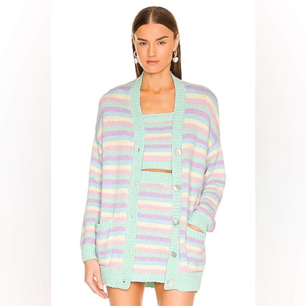 Show me your mumu 90’s knit pastel top